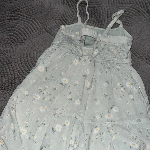 Abercrombie kids 7/8 girls bundle 2 dresses •long sleeve•plaid top - Picture 8 of 10